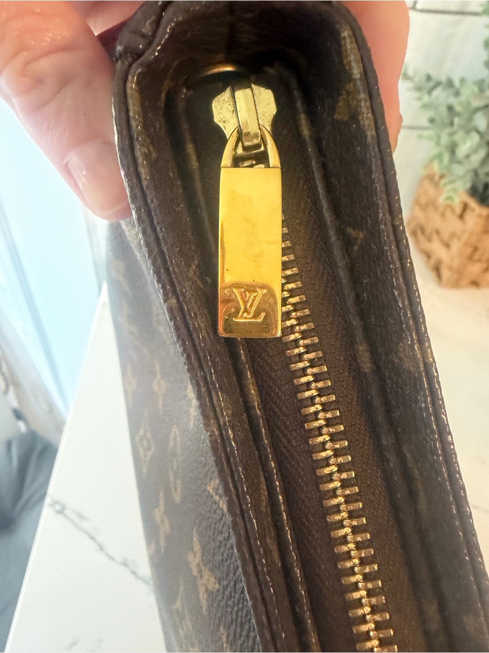 Authentic Vintage Louis Vuitton Looping Shoulder bag with printed COA - Picture 8 of 10